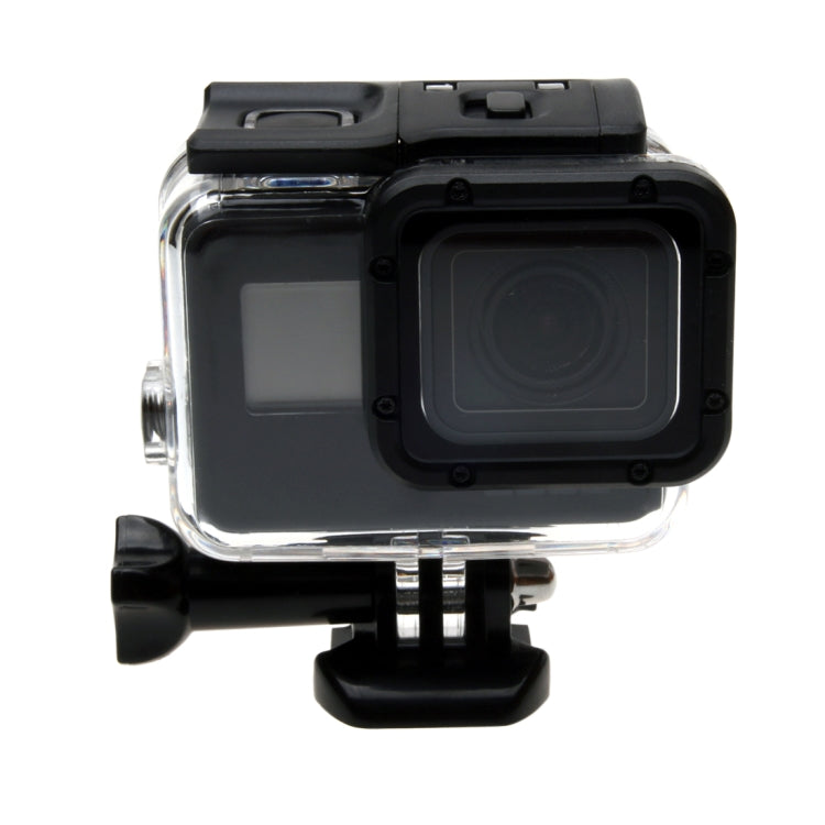 For GoPro  NEW HERO /HERO6   /5  30m Waterproof Housing Protective Case + Hollow Back Cover with Buckle Basic Mount & Screw, No Need to Disassemble Lens(GP413) - DJI & GoPro Accessories by buy2fix | Online Shopping UK | buy2fix