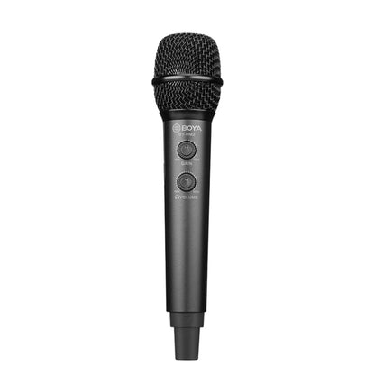 BOYA BY-HM2 Professional Handheld Condenser Microphone 3.5mm Headphone Port with 8 Pin / Type-C / USB Interface 1.2m Extension Cable & Holder - Microphone by BOYA | Online Shopping UK | buy2fix