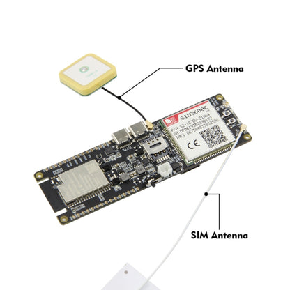 TTGO T-SIM7600E-H ESP32 WiFi Bluetooth 18560 Battery Holder Solar Charge Module Development Board - Module by TTGO | Online Shopping UK | buy2fix