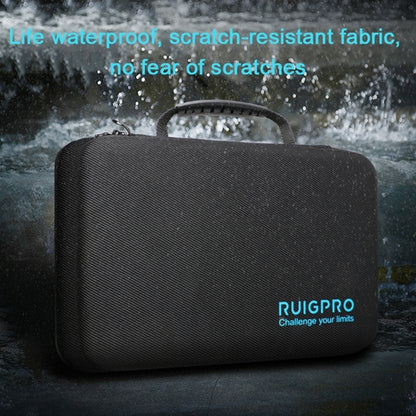 RUIGPRO Shockproof Waterproof Portable Case Box for DJI Osmo Action, Size: 17.3cm x 12.3cm x 6.5cm(Black) - DJI & GoPro Accessories by RUIGPRO | Online Shopping UK | buy2fix
