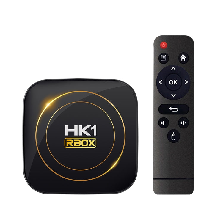 HK1 RBOX-H8S 4K Ultra HD Android 12.0 Smart TV Box with Remote Control, Allwinner H618 Quad-Core, 2GB+16GB(AU Plug) - Others by buy2fix | Online Shopping UK | buy2fix