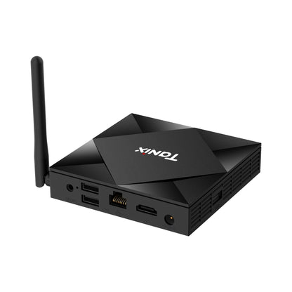 TANIX TX6s 4K Smart TV BOX Android 10 Media Player wtih Remote Control, Quad Core Allwinner H616, without Bluetooth Function, RAM: 2GB, ROM: 8GB, 2.4GHz WiFi, US Plug - Consumer Electronics by buy2fix | Online Shopping UK | buy2fix