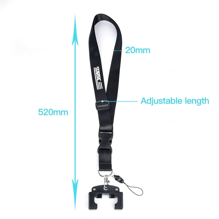 STARTRC 1108664 Remote Control Anti-lost Neck Strap Holder Lanyard with Buckle Set for DJI Mavic Air 2 / Air 2S / Mini 2(Black) - DJI & GoPro Accessories by STARTRC | Online Shopping UK | buy2fix