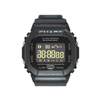 Lokmat MK22 1.21 inch FSTN LCD Screen 50m Waterproof Smart Watch, Support Information Reminder / Remote Camera / Sport Record(Black) - Smart Watches by Lokmat | Online Shopping UK | buy2fix