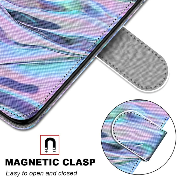 For Samsung Galaxy A12 / M12 Coloured Drawing Cross Texture Horizontal Flip PU Leather Case with Holder & Card Slots & Wallet & Lanyard(Fluorescent Water Texture) - Samsung Accessories by buy2fix | Online Shopping UK | buy2fix