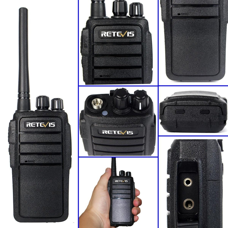 1 Pair RETEVIS RT21 2.5W US Frequency 400-480MHz 16CH Handheld Walkie Talkie, US Plug - Handheld Walkie Talkie by RETEVIS | Online Shopping UK | buy2fix