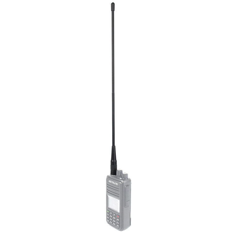 RETEVIS RHD-771 136-174+400-480MHz SMA-M Male Dual Band Antenna for RT1/RT2/RT3 TYT MD-380/UV8000D - Antenna by RETEVIS | Online Shopping UK | buy2fix