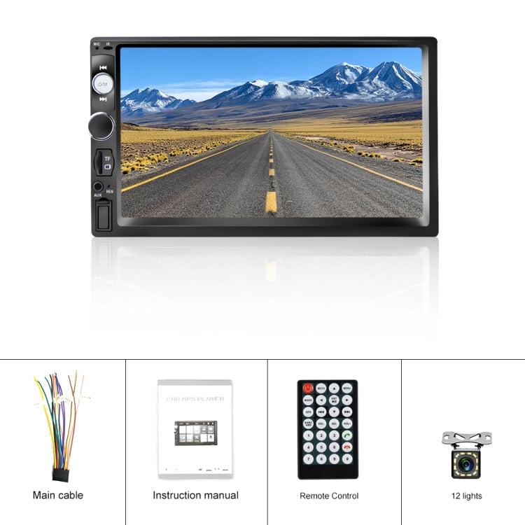 Q3188 7 inch Car Touch Screen MP5 Player Support FM / TF / Mirror Link - In Car by buy2fix | Online Shopping UK | buy2fix