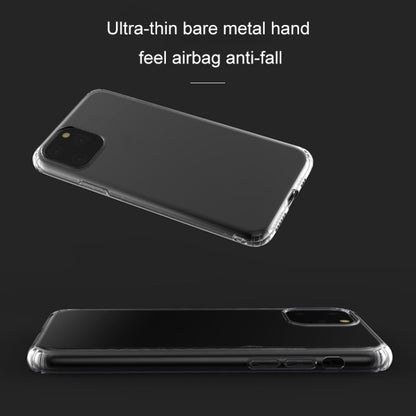 For iPhone 12 / 12 Pro WK Shockproof Ultra-thin TPU Protective Case(Transparent Black) - iPhone 12 / 12 Pro Cases by WK | Online Shopping UK | buy2fix