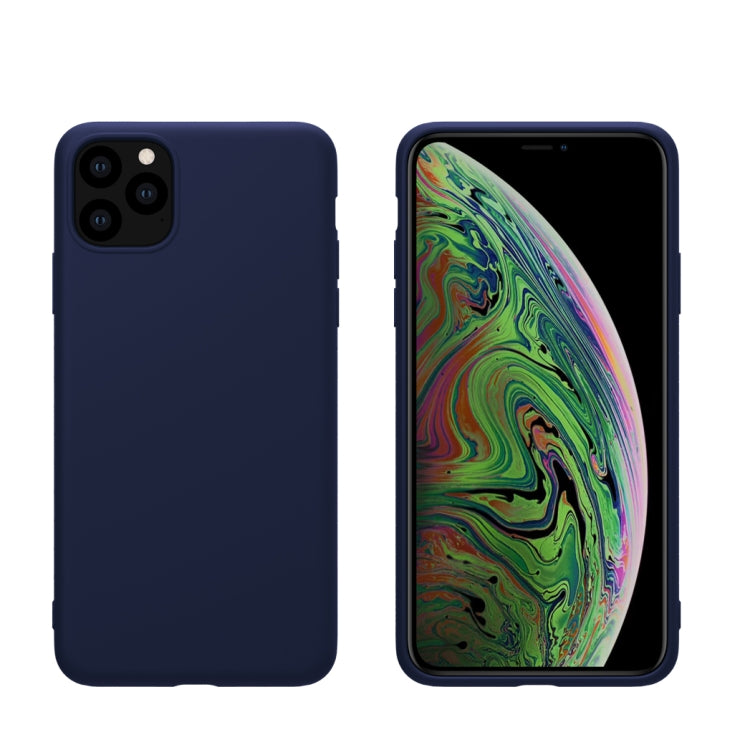 For iPhone 11 Pro NILLKIN Rubber-wrapped TPU Protective Case(Blue) - iPhone 11 Pro Cases by NILLKIN | Online Shopping UK | buy2fix