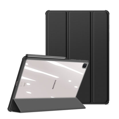 For Samsung Galaxy Tab S6 Lite 2024 / 2020 DUX DUCIS TOBY Series Antiskid PU Leather + PC + TPU Horizontal Flip Case with Holder & Pen Slot & Sleep / Wake-up Function(Black) - Tab S6 Lite P610 / P615 by DUX DUCIS | Online Shopping UK | buy2fix