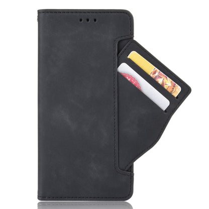 For ZTE Axon 30 Ultra 5G Skin Feel Calf Pattern Horizontal Flip Leather Case with Holder & Card Slots & Photo Frame(Black) - ZTE Cases by buy2fix | Online Shopping UK | buy2fix