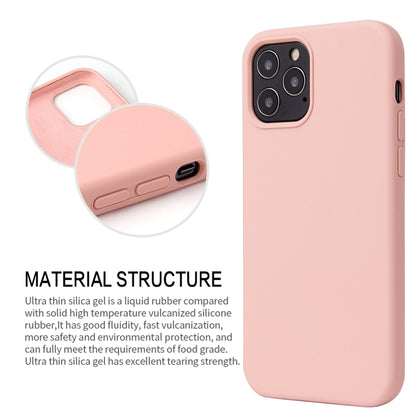 For iPhone 13 Pro Solid Color Liquid Silicone Shockproof Protective Case (Matcha Green) - iPhone 13 Pro Cases by buy2fix | Online Shopping UK | buy2fix