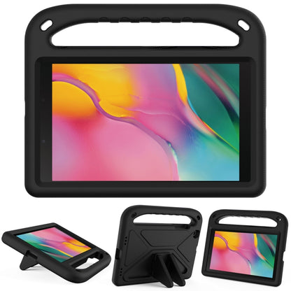 For Samsung Galaxy Tab A 8.0 2019 SM-T290 / SM-T295 Handle Portable EVA Shockproof Anti Falling Protective Case with Triangle Holder(Black) - Other Galaxy Tab PC by buy2fix | Online Shopping UK | buy2fix