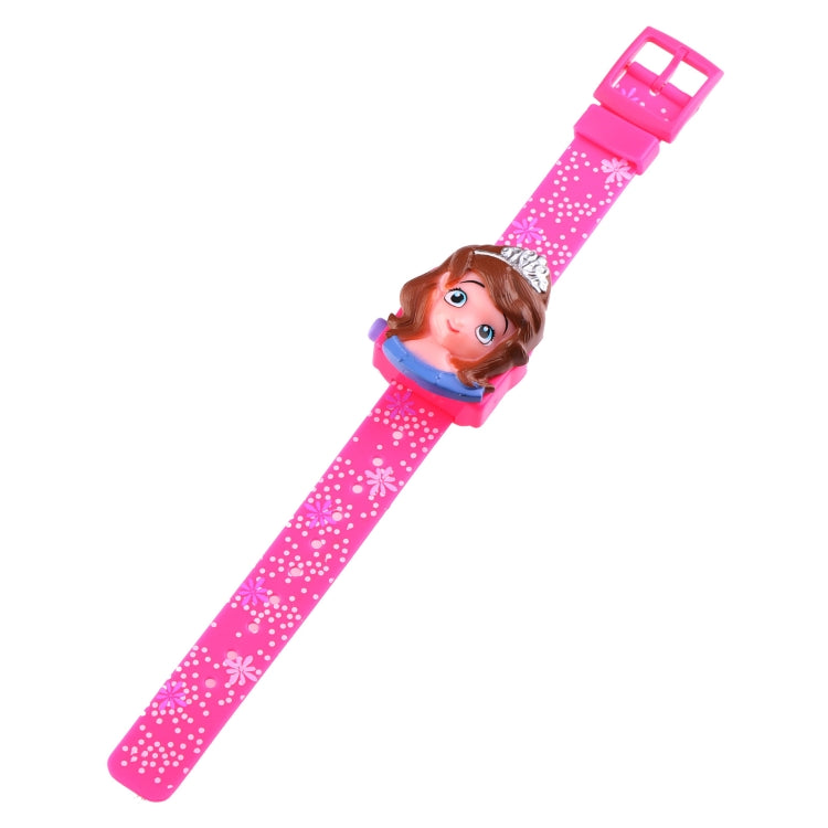 SKMEI 1752 Three-dimensional Cartoon Princess LED Digital Display Electronic Watch for Children(Rose Red) - LED Digital Watches by SKMEI | Online Shopping UK | buy2fix