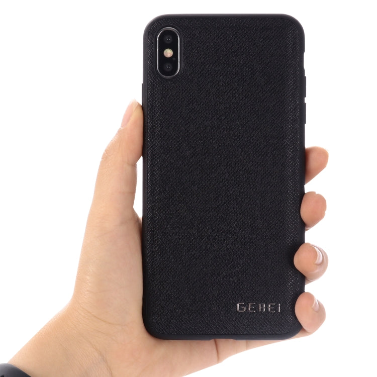 For iPhone 11 GEBEI Full-coverage Shockproof Leather Protective Case(Blue) - iPhone 11 Cases by GEBEI | Online Shopping UK | buy2fix