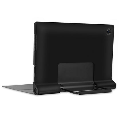 For Lenovo Yoga Tab 11 Custer Texture Horizontal Flip PU Leather Case with Holder & Sleep / Wake-up Function(Black) - For Lenovo by buy2fix | Online Shopping UK | buy2fix