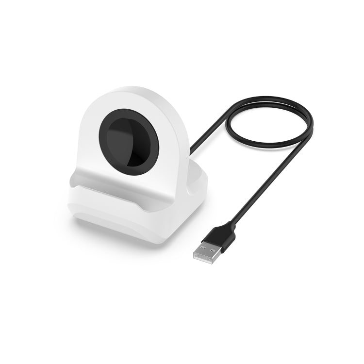 For Samsung Galaxy Watch4 Classic / Galaxy Watch4 Universal Silicone Charging Stand Holder without Charging Cable(White) - Charger by buy2fix | Online Shopping UK | buy2fix