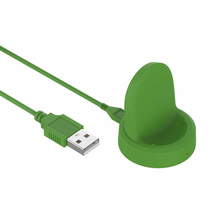 For Samsung Galaxy Watch4 Classic / Galaxy Watch4 Universal Silicone Charger Holder(Green) - Charger by buy2fix | Online Shopping UK | buy2fix
