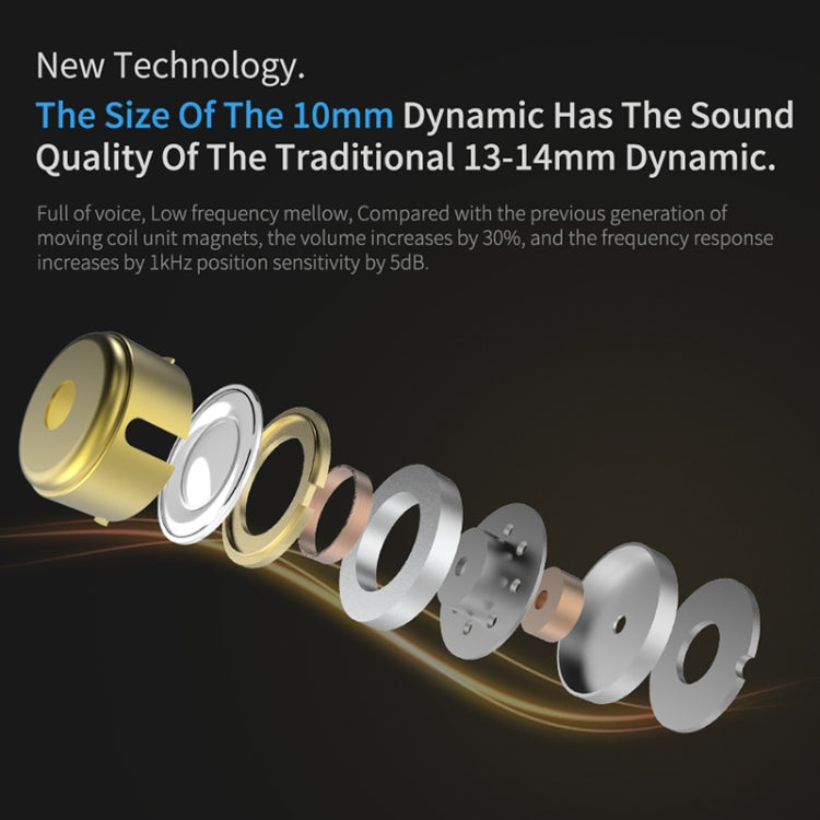 KZ ZSN Pro Ring Iron Hybrid Drive Metal In-ear Wired Earphone, Mic Version(Purple) - In Ear Wired Earphone by KZ | Online Shopping UK | buy2fix