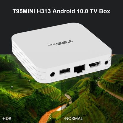 T95MINI 4K HD Network TV Set Top Box, Android 10.0, Allwinner H313 Quad Core 64-bit Cortex-A53, 1GB + 8GB, Support 2.4G WiFi, HDMI, AV, LAN, USB 2.0, AU Plug - Consumer Electronics by buy2fix | Online Shopping UK | buy2fix