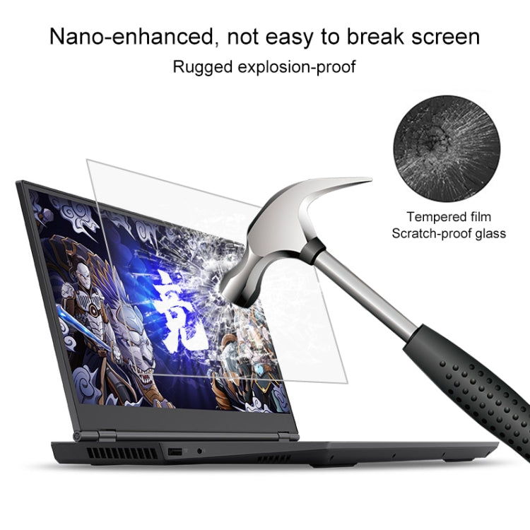 Laptop Screen HD Tempered Glass Protective Film For Lenovo V320-15 15.6 inch - Computer & Networking by buy2fix | Online Shopping UK | buy2fix