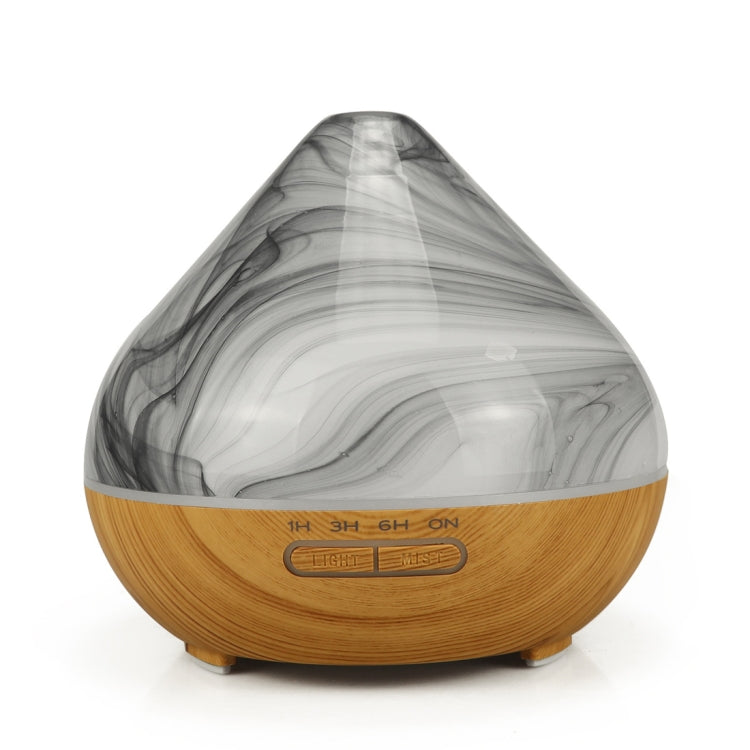 400ml Volcano Shape Humidifier Glass Aromatherapy Machine Automatic Alcohol Sprayer, Plug Specification:AU Plug(Khaki) - Home & Garden by buy2fix | Online Shopping UK | buy2fix