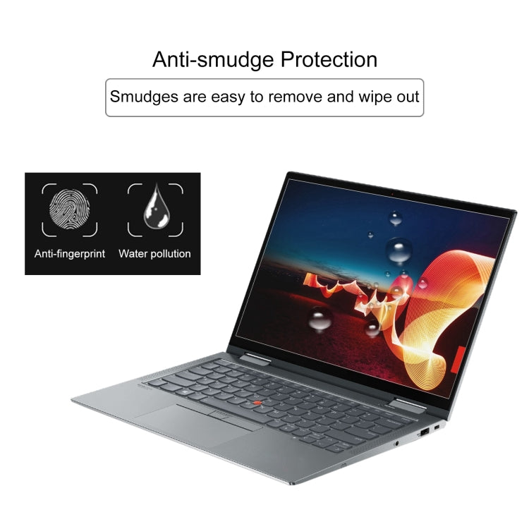 Laptop Screen HD Tempered Glass Protective Film For Lenovo YOGA 14c 14 inch - Computer & Networking by buy2fix | Online Shopping UK | buy2fix