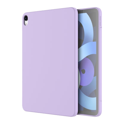 For iPad Air 11 2024 / Air 2022 /  Air 2020 10.9 Mutural Silicone Microfiber Tablet Case(Lavender) - iPad Air (2022) / (2020) 10.9 Cases by Mutural | Online Shopping UK | buy2fix