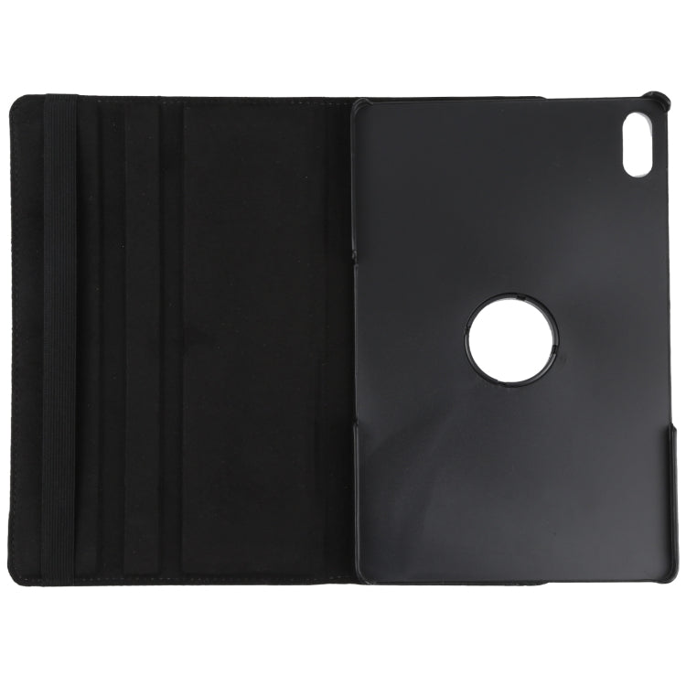 For Lenovo Tab P12 Pro 12.6 Litchi Texture Solid Color Leather Tablet Case(Black) - Lenovo by buy2fix | Online Shopping UK | buy2fix