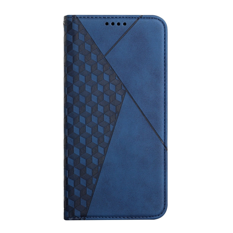 For Motorola Edge 20 Skin Feel Magnetic Leather Phone Case(Blue) - Motorola Cases by buy2fix | Online Shopping UK | buy2fix