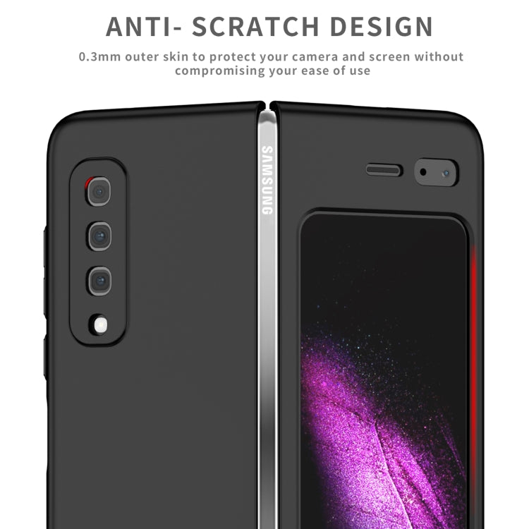 For Samsung Galaxy Fold Armor Foldable Phone Case(Black) - Samsung Accessories by buy2fix | Online Shopping UK | buy2fix