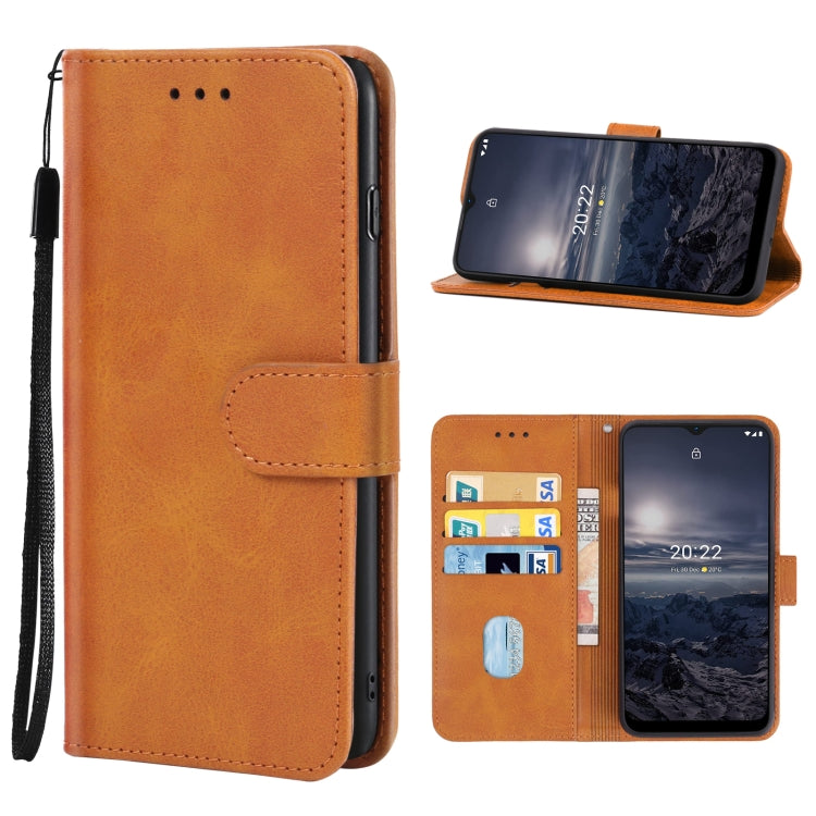 For Nokia G21 / G11 Leather Phone Case(Brown) - Nokia Cases by buy2fix | Online Shopping UK | buy2fix