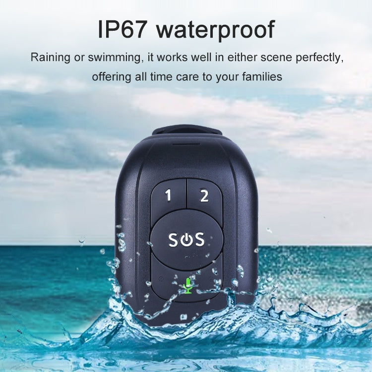 RF-V48 4G Waterproof Anti-lost GPS Positioning Smart Watch, Band B(Red) - In Car by buy2fix | Online Shopping UK | buy2fix