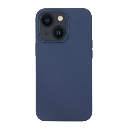For iPhone 14 Liquid Silicone Phone Case (Midnight Blue) - iPhone 14 Cases by buy2fix | Online Shopping UK | buy2fix