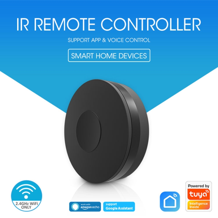 NEO NAS-IR02W WiFi IR Remotc Control Support Amazon Alexa / Google Home(Black) - Universal by NEO | Online Shopping UK | buy2fix