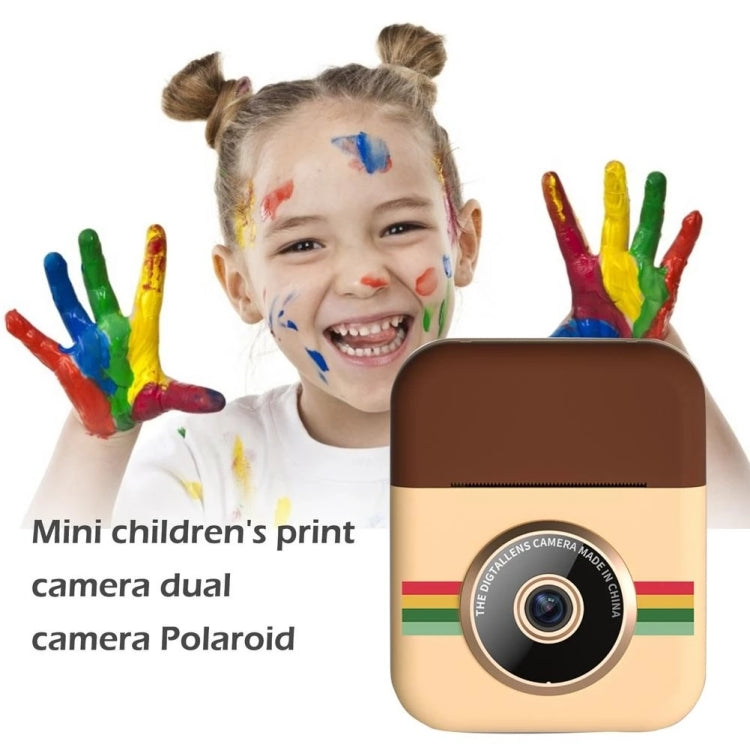 No Memory Card CP08 2.4 inch IPS HD Screen Children Polaroid Printing Digital Camera - Consumer Electronics by buy2fix | Online Shopping UK | buy2fix