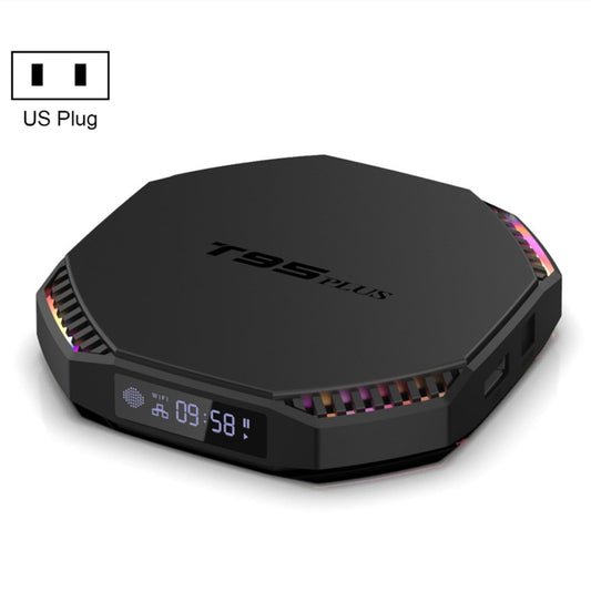 T95 Plus RK3566 Dual Wifi Bluetooth Smart TV Set Top Box, 4GB+32GB(US Plug) - Consumer Electronics by buy2fix | Online Shopping UK | buy2fix