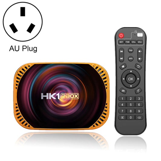 MECOOL HK1RBOX X4 4K TV Box, Android 11 Amlogic S905X4 CPU with RC 4GB+128GB(AU Plug) - Consumer Electronics by MECOOL | Online Shopping UK | buy2fix