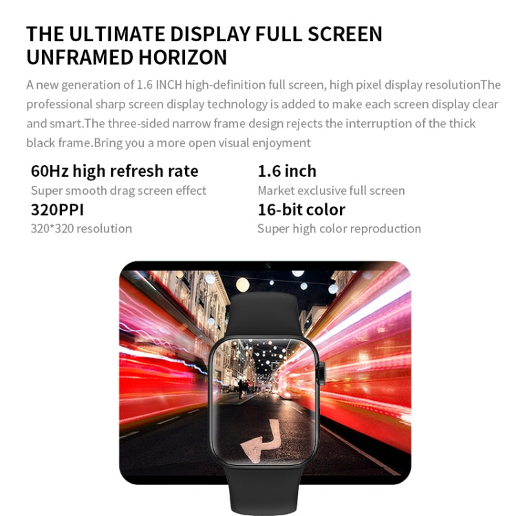 HW18 1.6 inch TFT Screen Smart Watch, Support Bluetooth Call / 3D Dynamic UI Interaction(Purple) - Smart Wear by buy2fix | Online Shopping UK | buy2fix