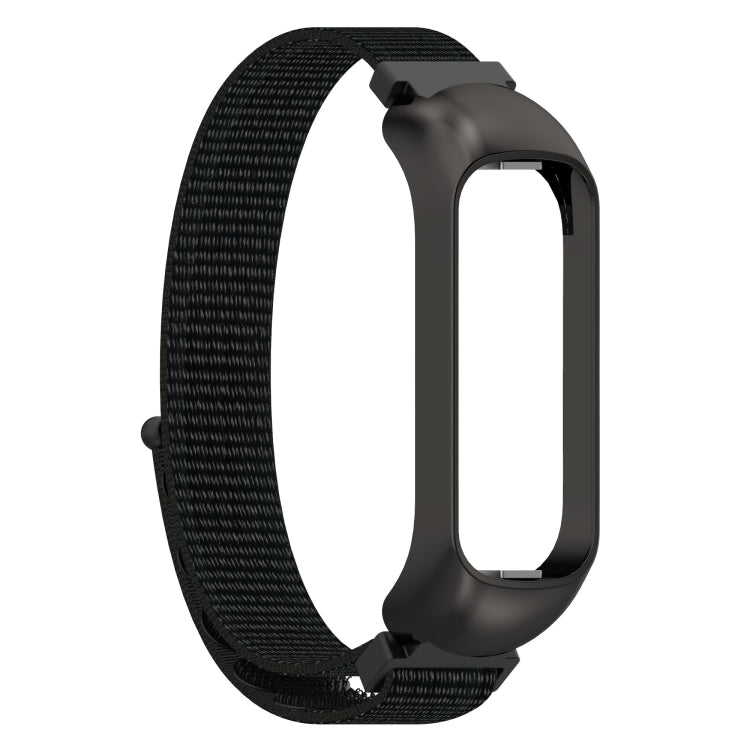 For Samsung Galaxy Fit 2 SM-R220 Nylon Loop Watch Band(Black) - Watch Bands by buy2fix | Online Shopping UK | buy2fix