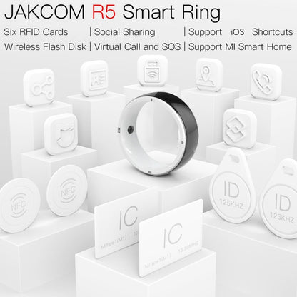 JAKCOM R5 Smart Ring Multifunction Smart Wear Ring, Size:L - Smart Wear by JAKCOM | Online Shopping UK | buy2fix