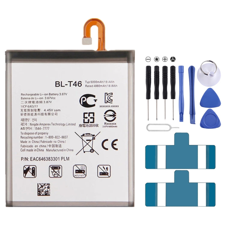 BL-T46 5000mAh For LG V60 ThinQ 5G Li-Polymer Battery Replacement - For LG by buy2fix | Online Shopping UK | buy2fix