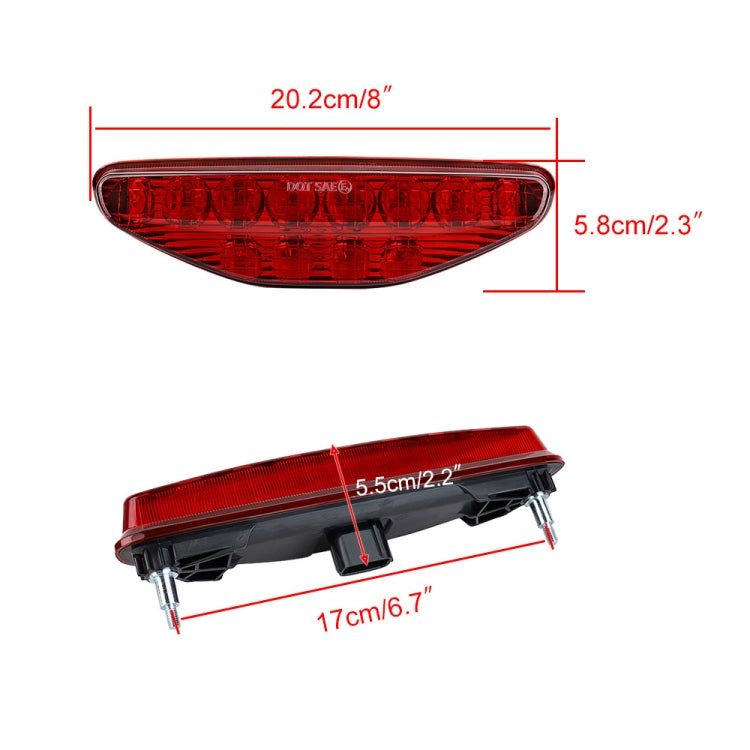 ATV Tail Light DC12V for Honda TRX 450R 2006-2009 / TRX450ER 2006-2014(Red) - In Car by buy2fix | Online Shopping UK | buy2fix