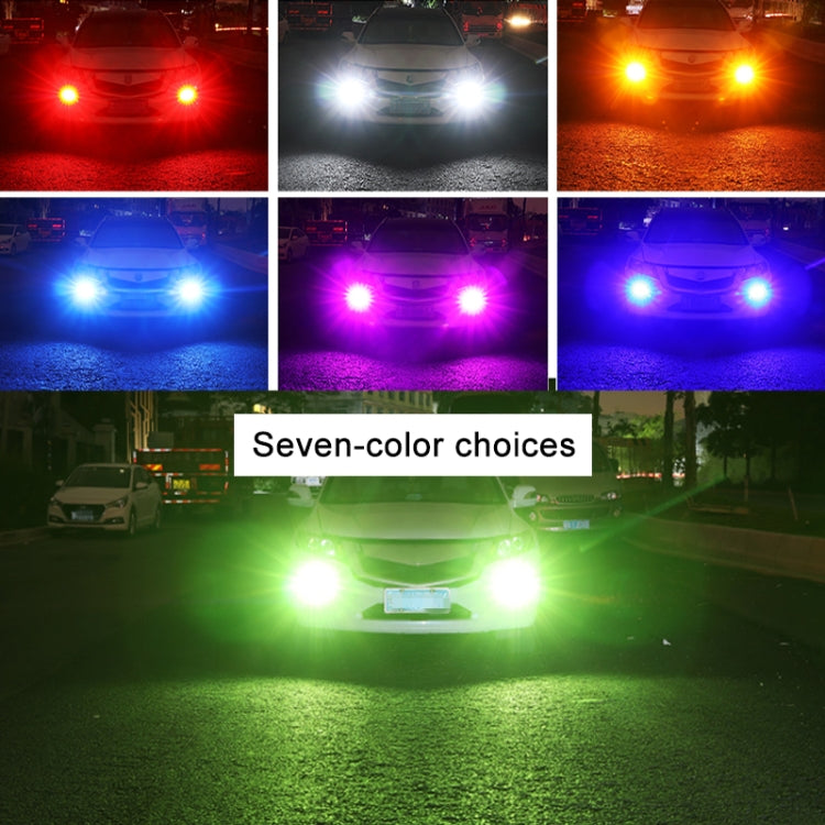 1 Pair 1157 12V 7W Strobe Car LED Fog Light(Ice Blue Light) - In Car by buy2fix | Online Shopping UK | buy2fix