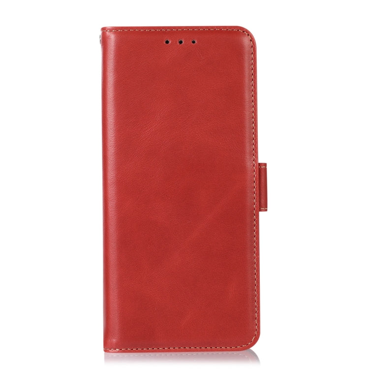 For Motorola Moto G32 Crazy Horse Top Layer Cowhide Leather Phone Case(Red) - Motorola Cases by buy2fix | Online Shopping UK | buy2fix