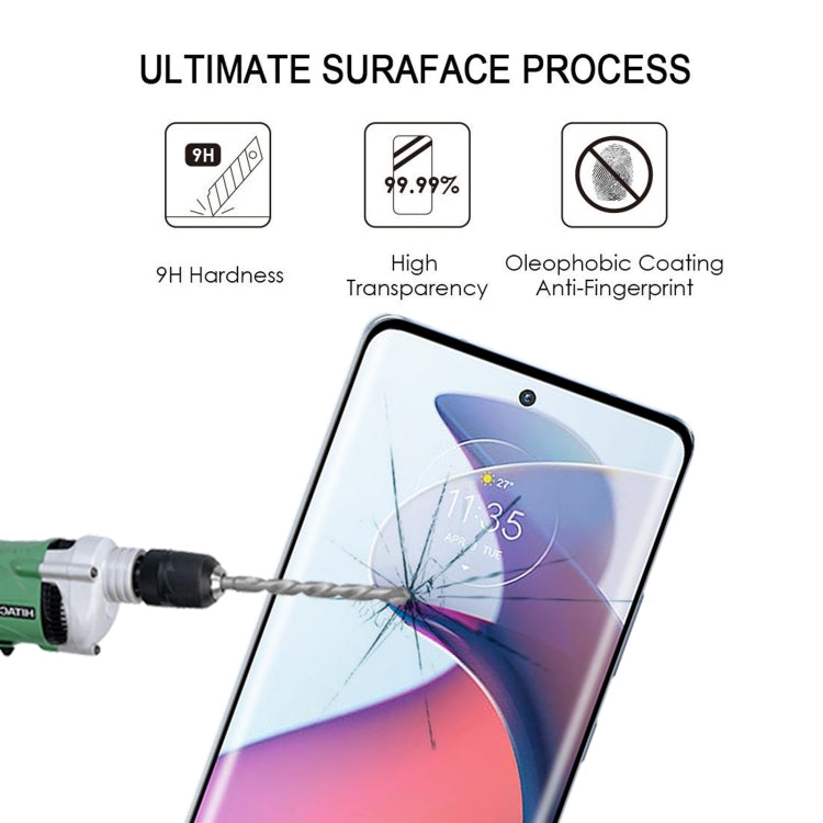 25 PCS 3D Curved Edge Full Screen Tempered Glass Film For Motorola Moto S30 Pro / Edge 30 Fusion - Motorola Tempered Glass by buy2fix | Online Shopping UK | buy2fix