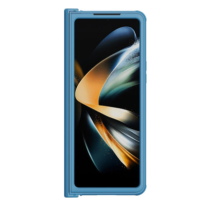 For Samsung Galaxy Z Fold4 NILLKIN Black Mirror Pro Series Camshield PC Phone Case, Simple Set (Blue) - Galaxy Z Fold4 5G Cases by NILLKIN | Online Shopping UK | buy2fix