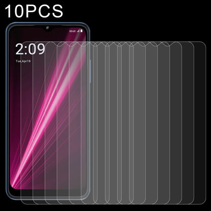 For T-Mobile REVVL 6 5G 10 PCS 0.26mm 9H 2.5D Tempered Glass Film - Others by buy2fix | Online Shopping UK | buy2fix