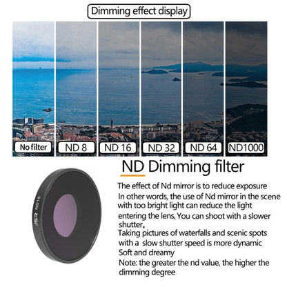 JSR LS ND16 Lens Filter For DJI Osmo Action 3 / GoPro Hero11 Black / HERO10 Black / HERO9 Black - DJI & GoPro Accessories by buy2fix | Online Shopping UK | buy2fix